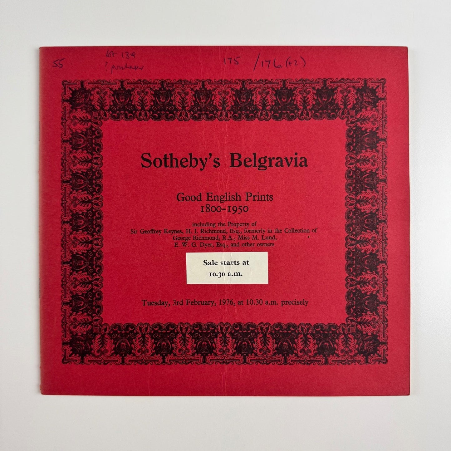 Good English Prints 1800-1950 | Sotheby's Belgravia 3 February 1976