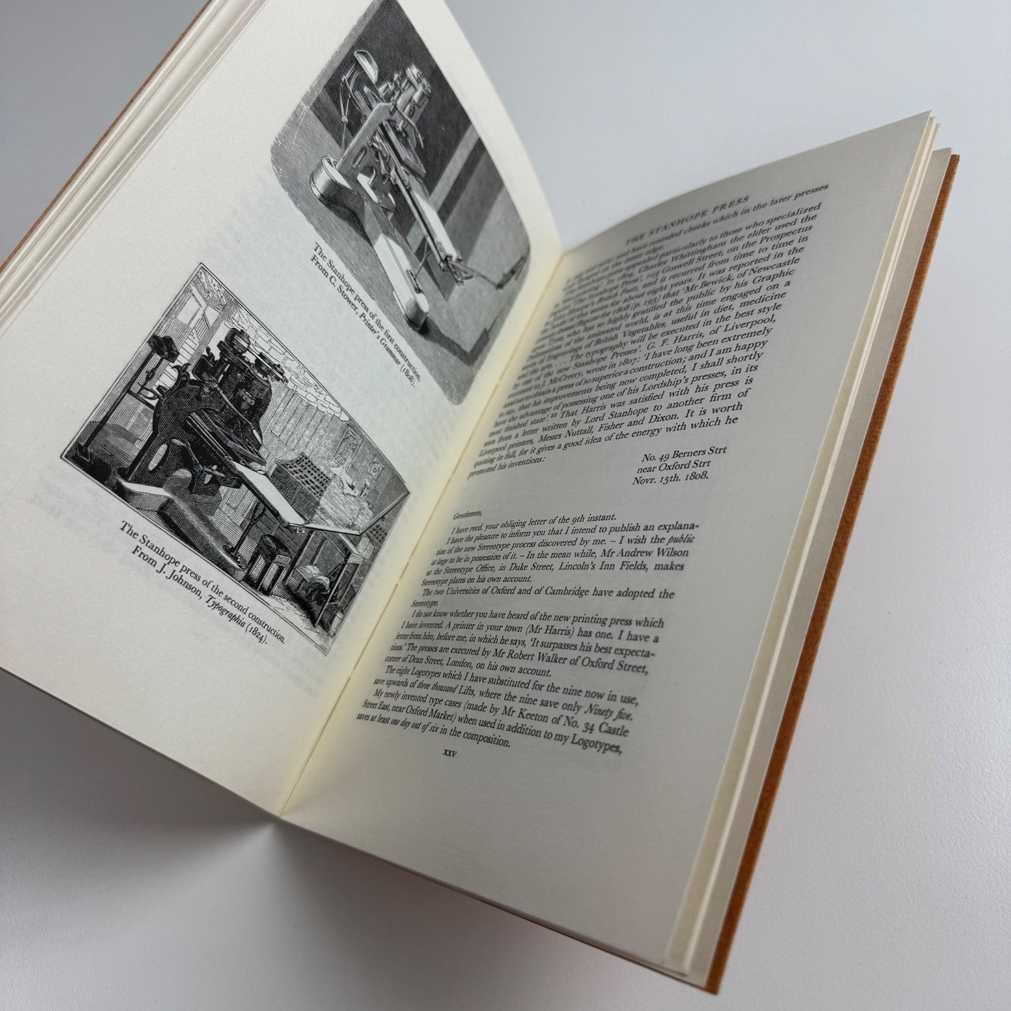 Charles Earl Stanhope and the Oxford University Press Horace Hart | notes by James Mosley