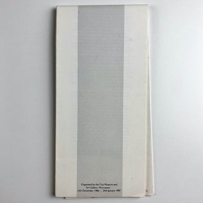Contemporary British Woodcuts | City Museum and Art Gallery Worcester | Exhibition leaflet, 1986/7