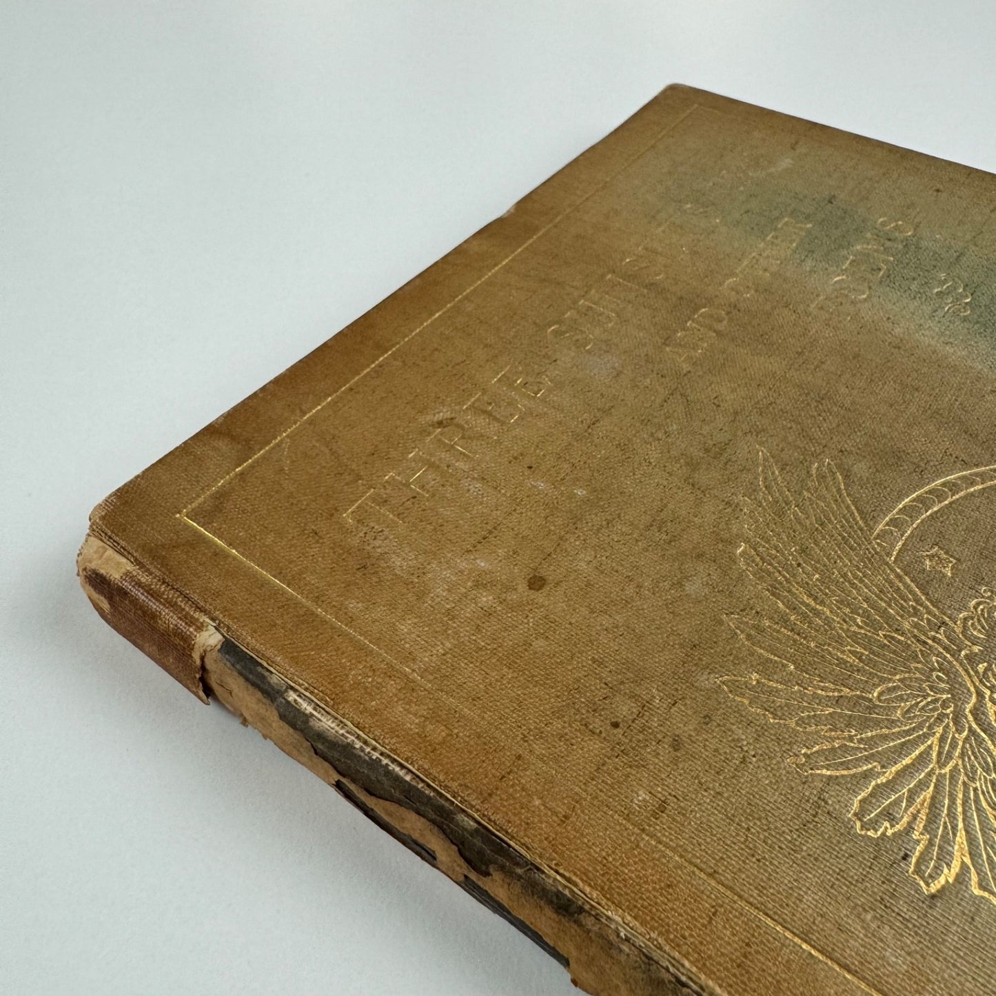 Three Sunsets and Other Poems by Lewis Carroll | Macmillan, 1898 | bookplate and inscription for Nancy Marsh