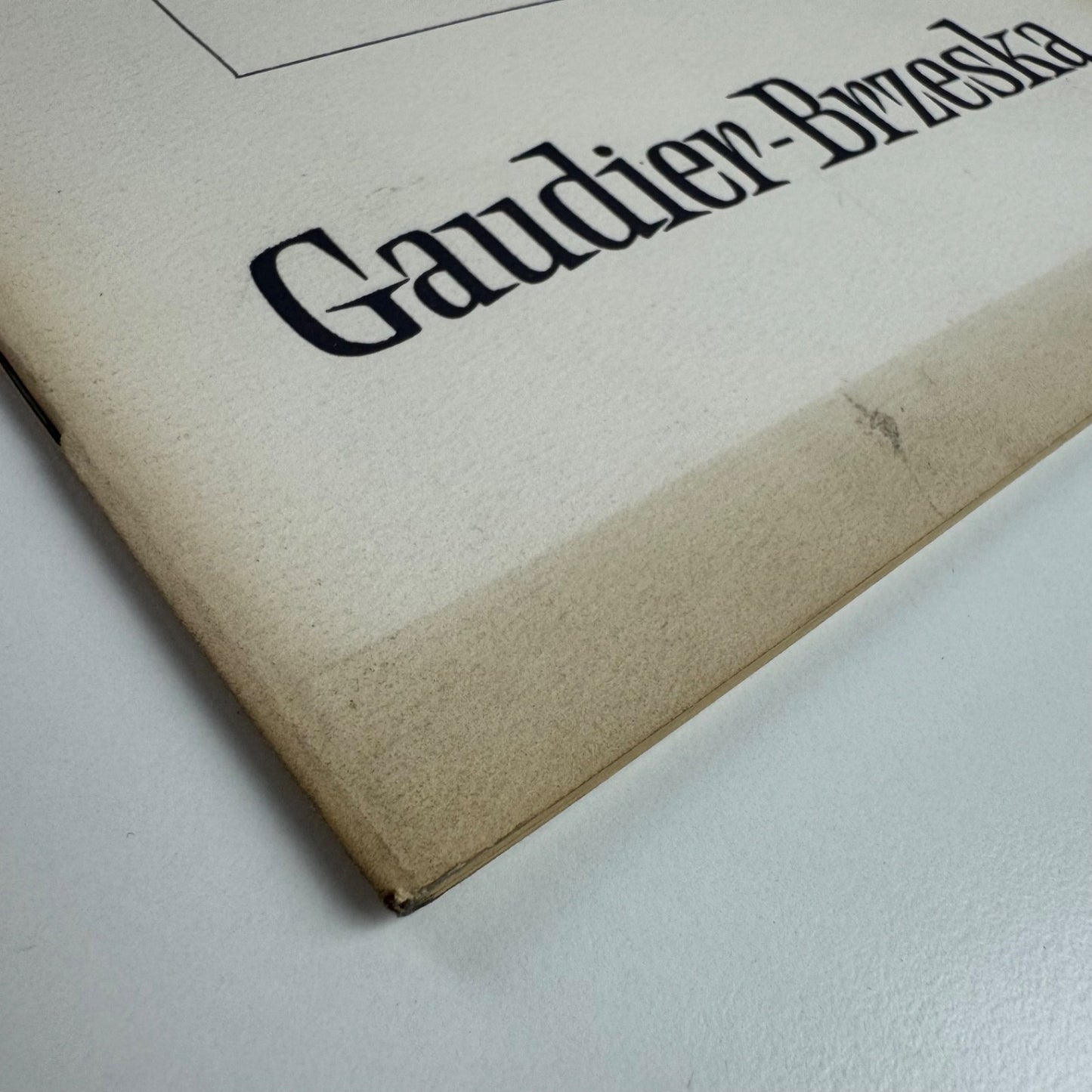Henri Gaudier-Brzeska. Exhibition of sculpture, pastels & drawings Arts Council