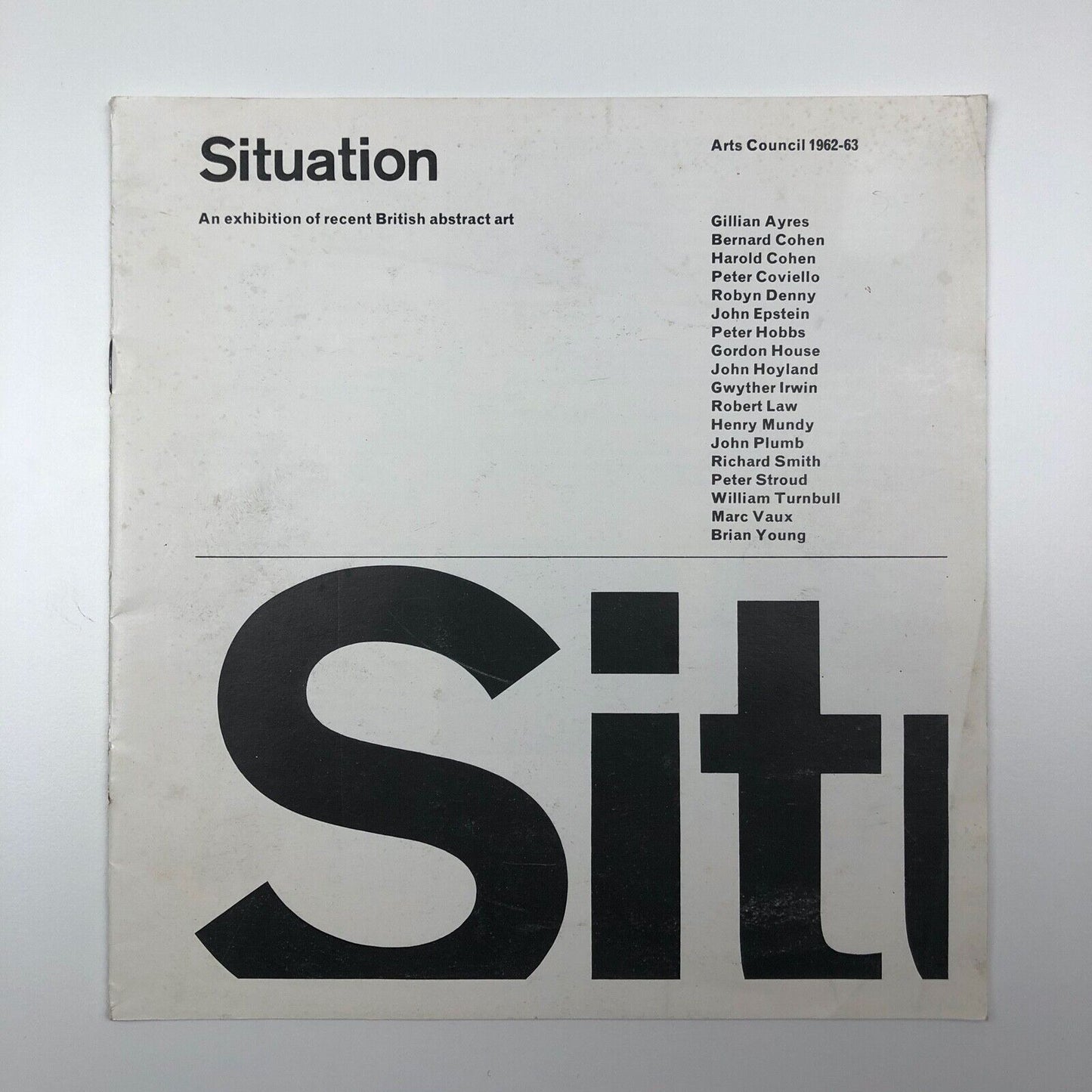 Situation: An Exhibition of Recent British Abstract Art, 1962-63 | Arts Council