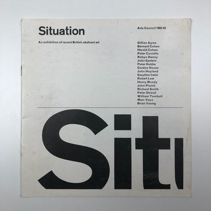 Situation: An Exhibition of Recent British Abstract Art, 1962-63 | Arts Council