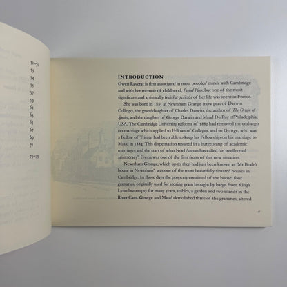 Gwen Raverat in France ed Rosemary Davidson | Broughton House Books, 2004