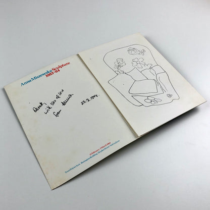 Anna Miszewska Sculpture 1983-84 | Trent Polytechnic, Bonington Building 1984 | Folded card