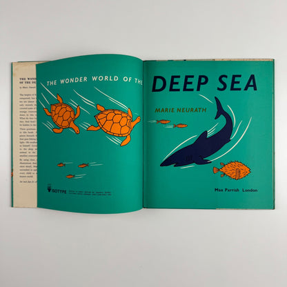 The Wonder World of the Deep Sea by Marie Neurath | Max Parrish, 1955 Isotype Institute