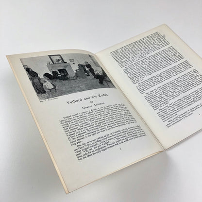 Vuillard et son Kodak | Lefevre Gallery, London | Exhibition catalogue, 1964