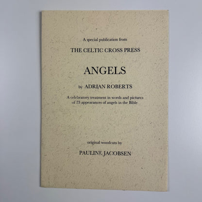 Leaflet Angels by Adrian Roberts The Celtic Cross Press, 1998/9 Pauline Jacobsen