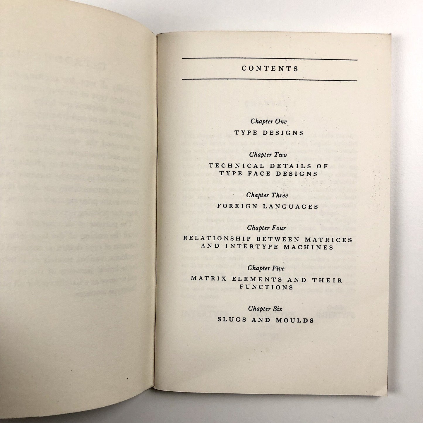 Harris-Intertype Matrix staff Handbook, undated