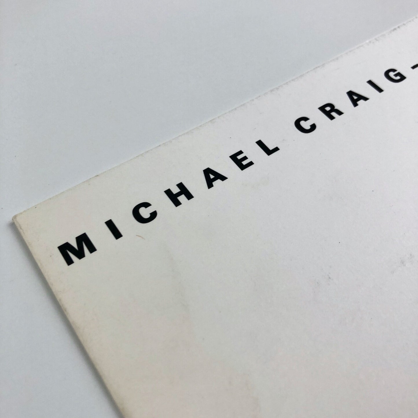 Michael Craig-Martin – Constructions and wall drawings | Waddington Galleries exhibition card, 1982