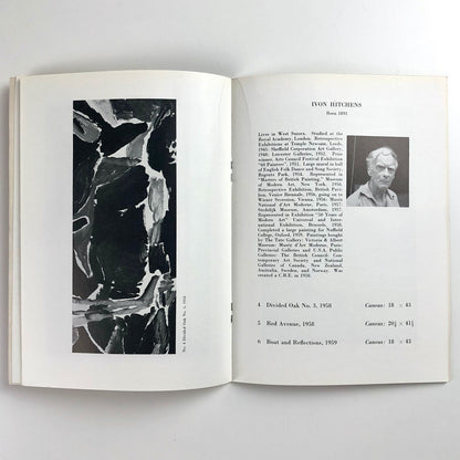 Critic's Choice exhibition catalogue, Terence Mullaly | Arthur Tooth & Sons 1959