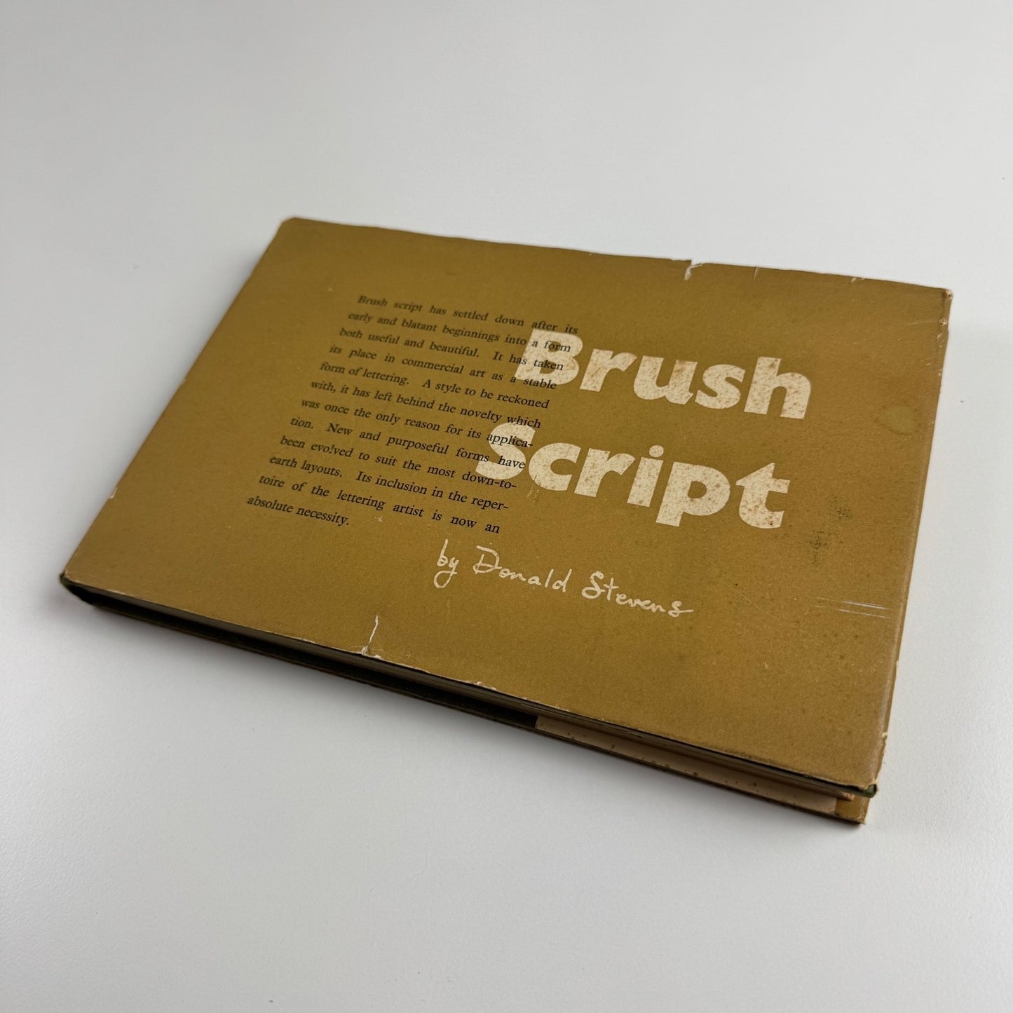 Brush Script by Donald Stevens | Batsford, 1953