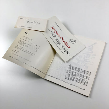 Jacques Devillers graphiste. Zodiaque, 133, July 1982