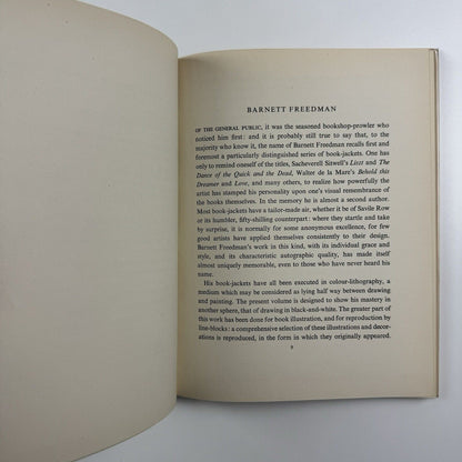 Barnett Freedman by Jonathan Mayne | An Art and Technics Book, 1948