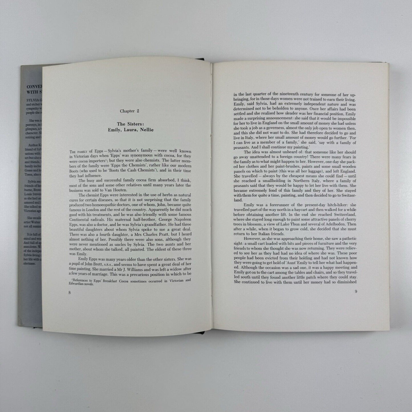 Conversations with Sylvia. Sylvia Gosse Painter 1881-1968 by Kathleen Fisher | Edited by Eileen Vera Smith | Charles Skilton, 1975