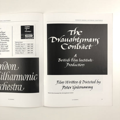 Edward Johnston Foundation – EJF Journal No 6, August 2001