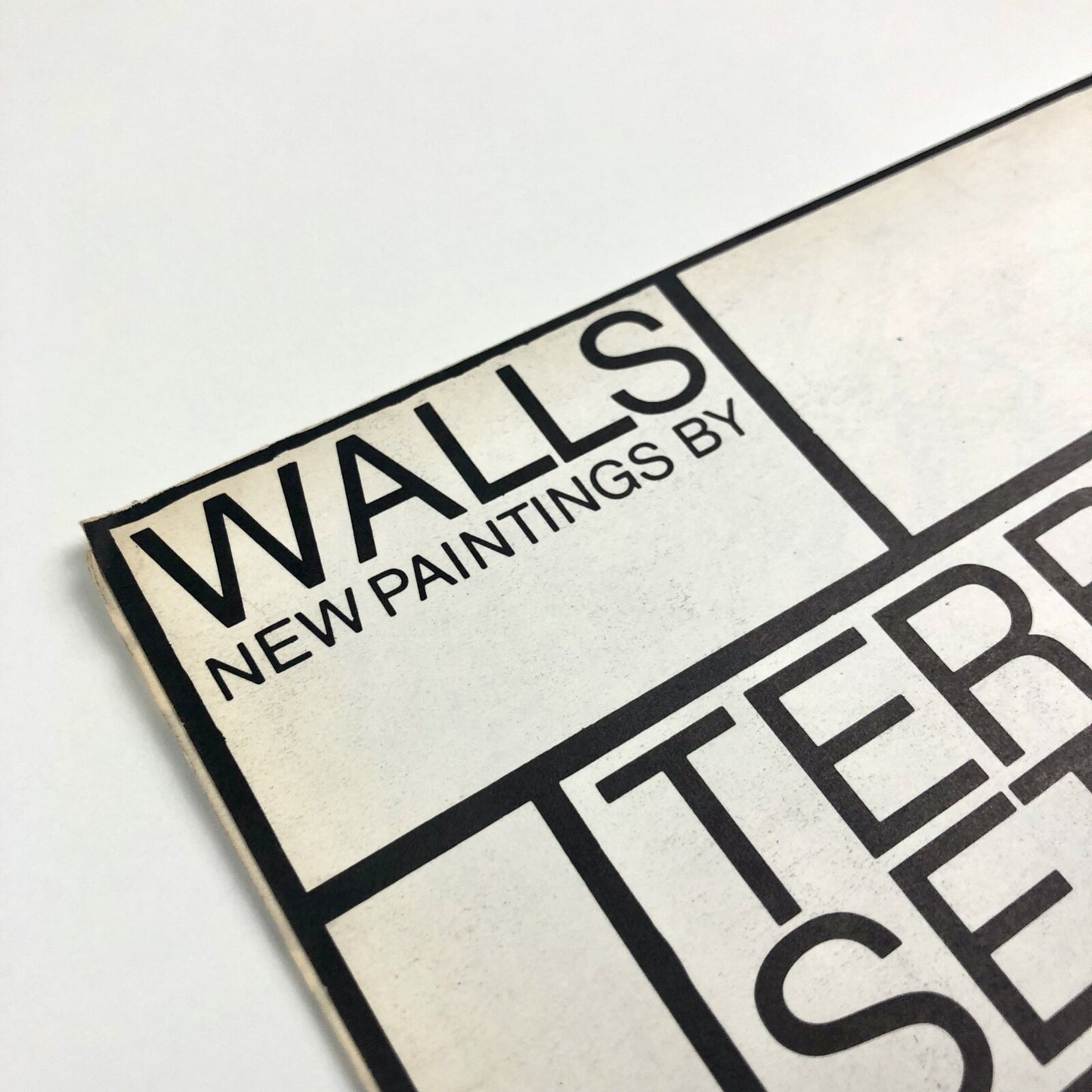 Walls – New Paintings by Terry Setch | Grabowski Gallery catalogue, 1967