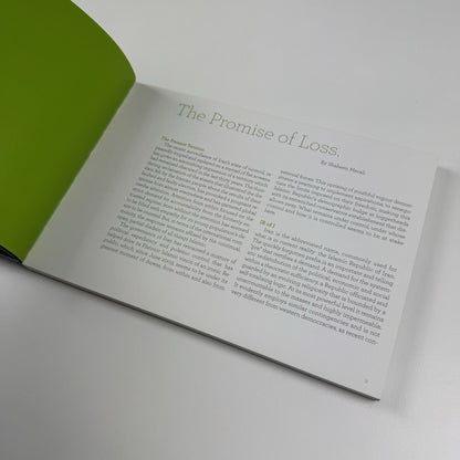 The Promise of Loss. A contemporary index of Iran | Exhibition catalogue, Galerie Hilger BrotKunsthalle, Vienna | By Shaheen Merali, 2009