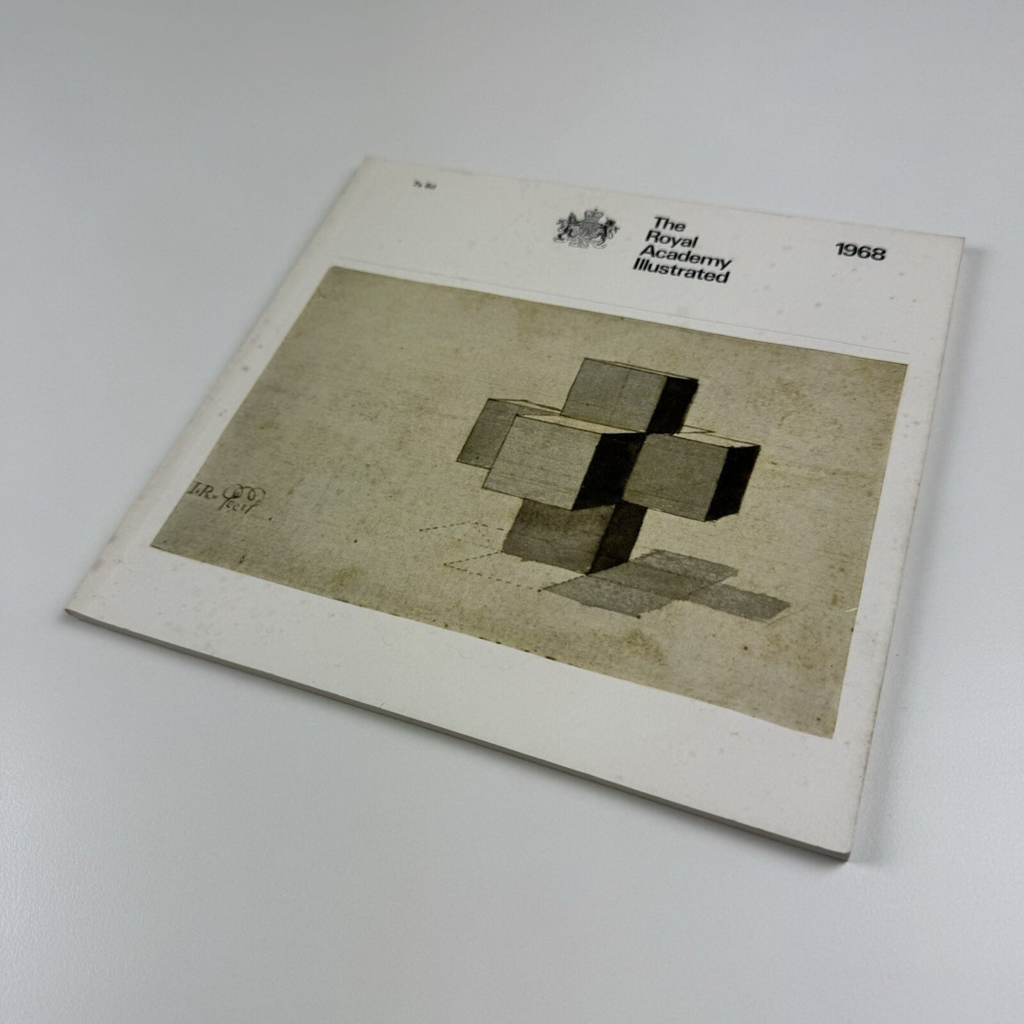 The Royal Academy Illustrated 1968 catalogue | Typography by Gordon House