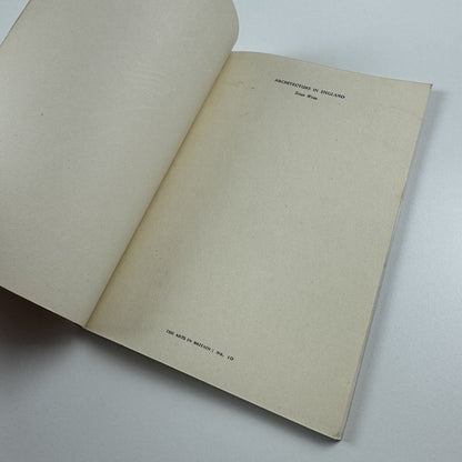 Architecture in England Since Wren by John Summerson | British Council 1948