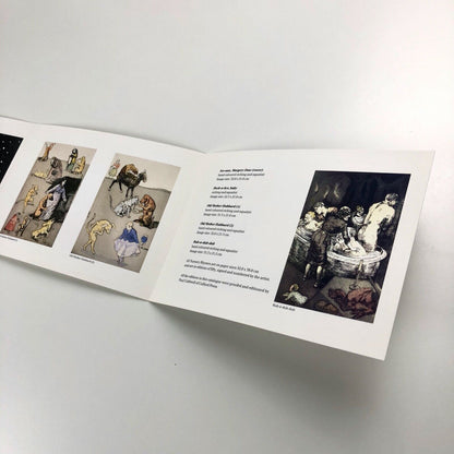 Folding card and related leaflet for Paula Rego. The Poor Dog was Laughing | Marlborough Graphics, 1994