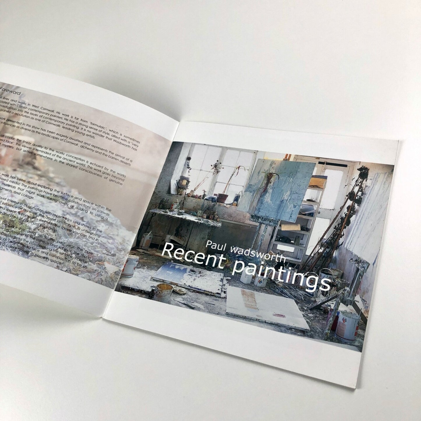Paul Wadsworth. Recent Paintings | Badcock’s Gallery, Newlyn, undated catalogue