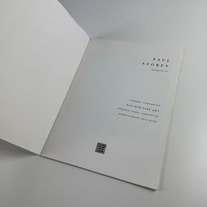 Paul Storey. Paintings 1987-89 | Fischer Fine Art 1989