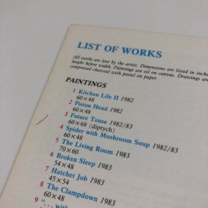 Graham Crowley – Home Comforts | Museum of Modern Arts Oxford, 1983