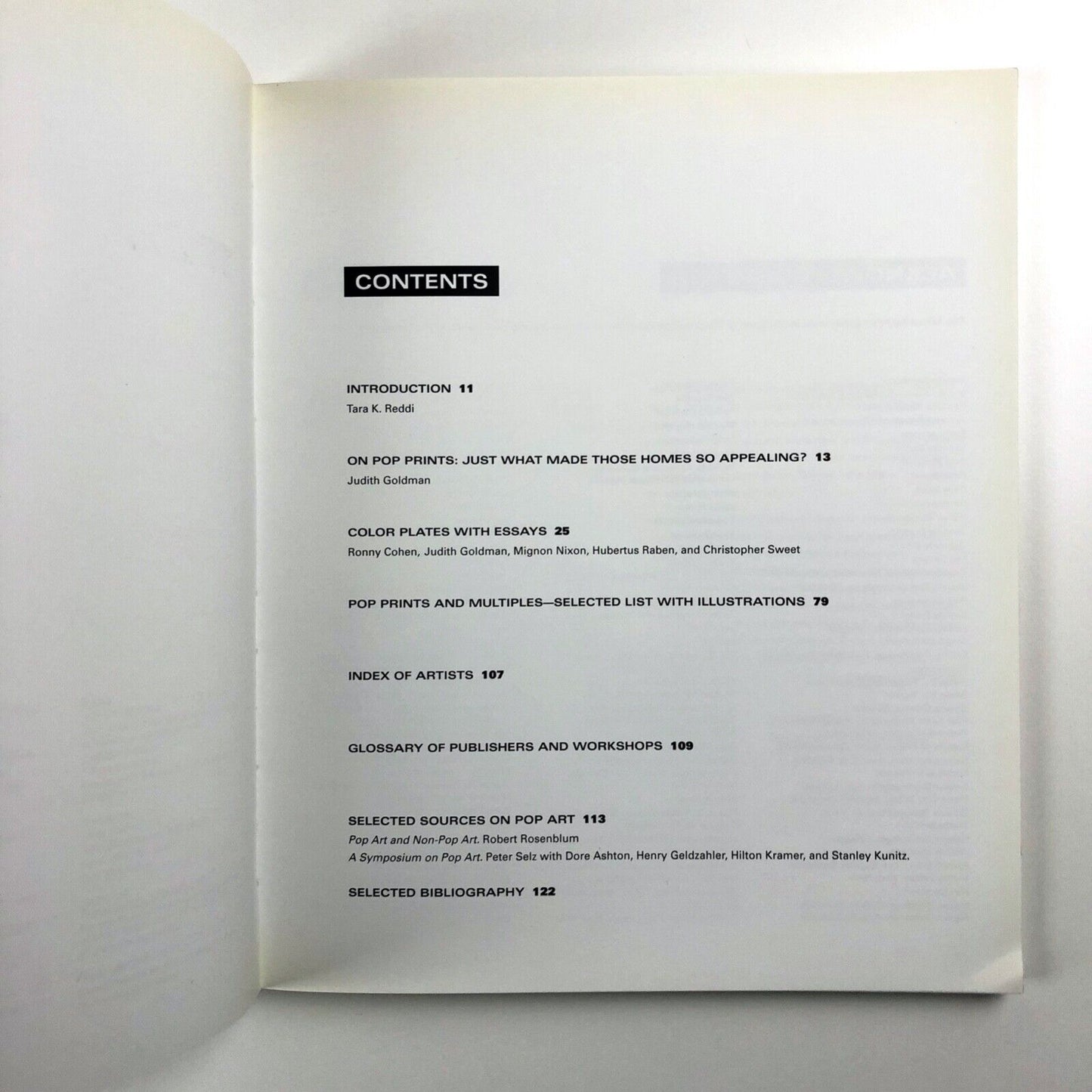 The Pop Image. Prints and multiples by Judith Goldman | Marlborough Graphics, 1994