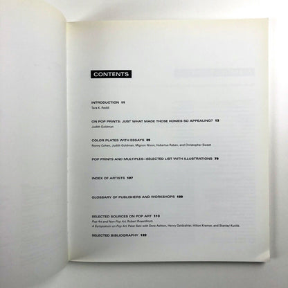 The Pop Image. Prints and multiples by Judith Goldman | Marlborough Graphics, 1994