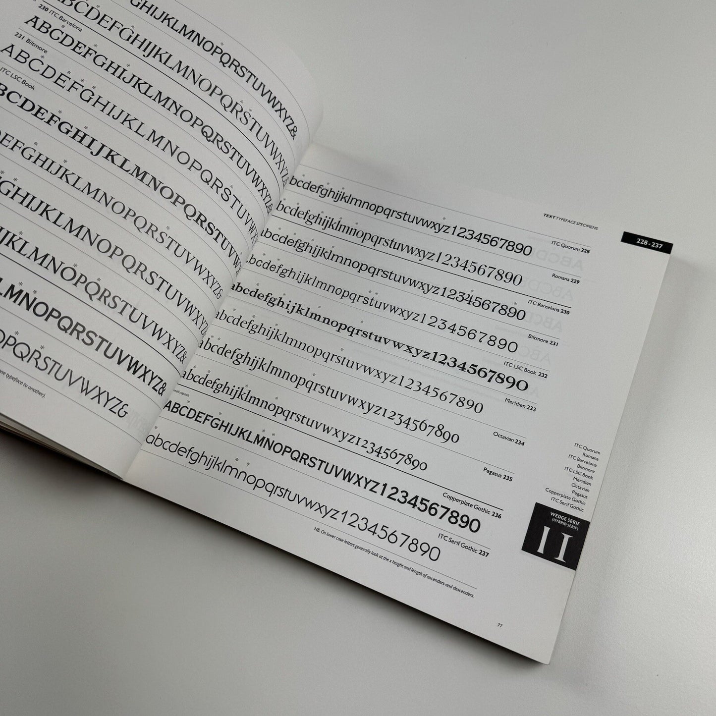 Rookledge’s International Typefinder | Christopher Perfect, revised by Phil Baines, 1990