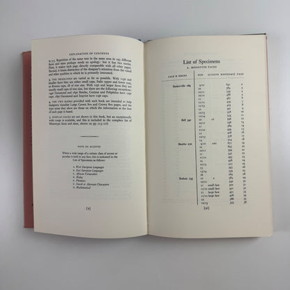 The Western Type Book 194 specimens of typefaces for books Hamish Hamilton 1970 new revised edition foreword by Hans Schmoller