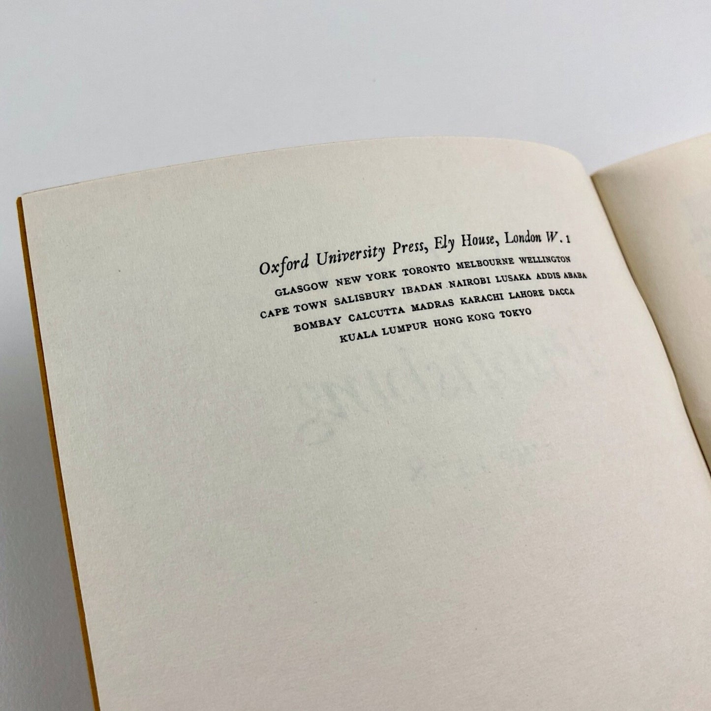 Oxford Publishing since 1478 by Derek Hudson | Oxford University Press, 1966 edition