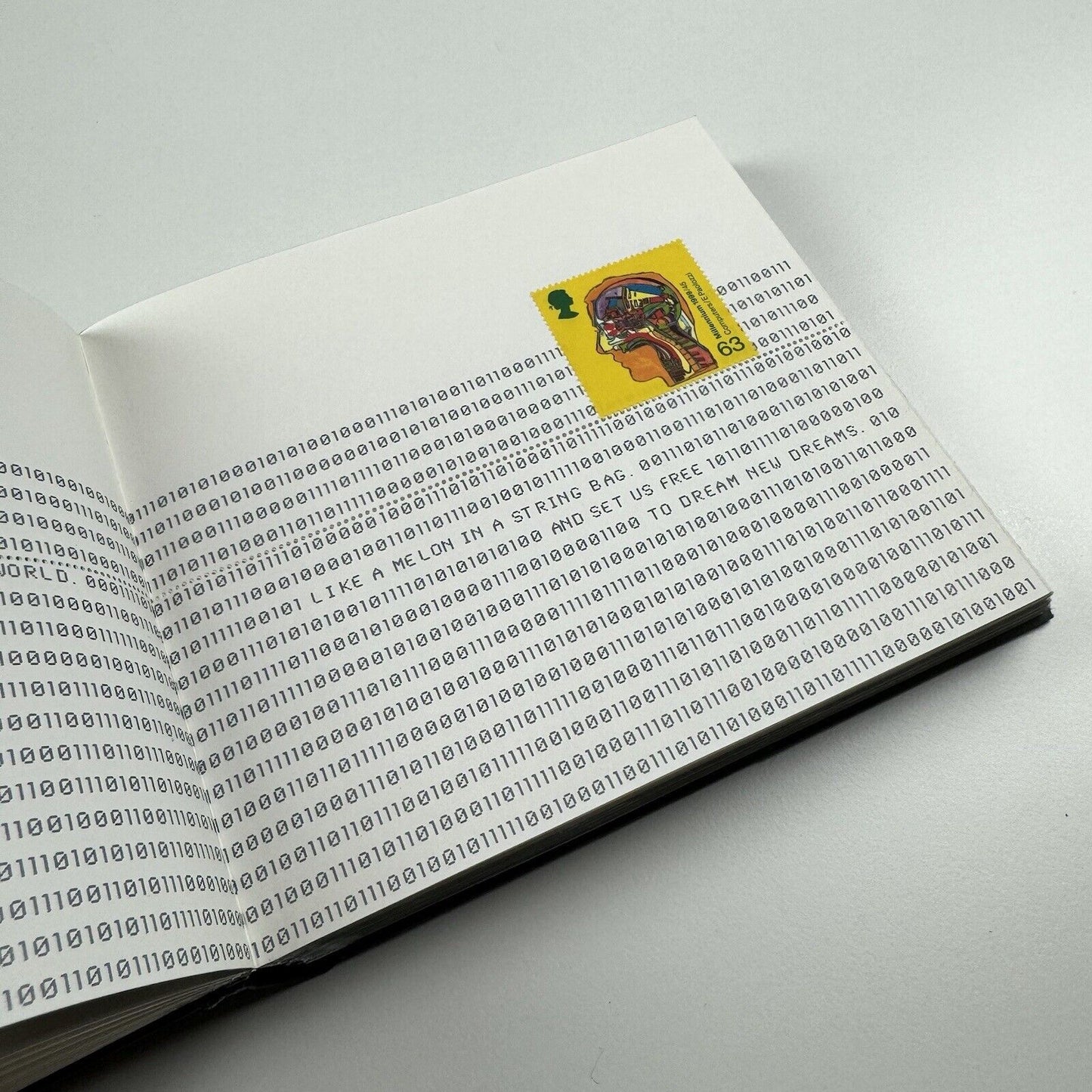 A thousand years A thousand words. A Celebration of the Royal Mail Millennium Stamps project by Michael Benson | The Camberwell Press, 1999