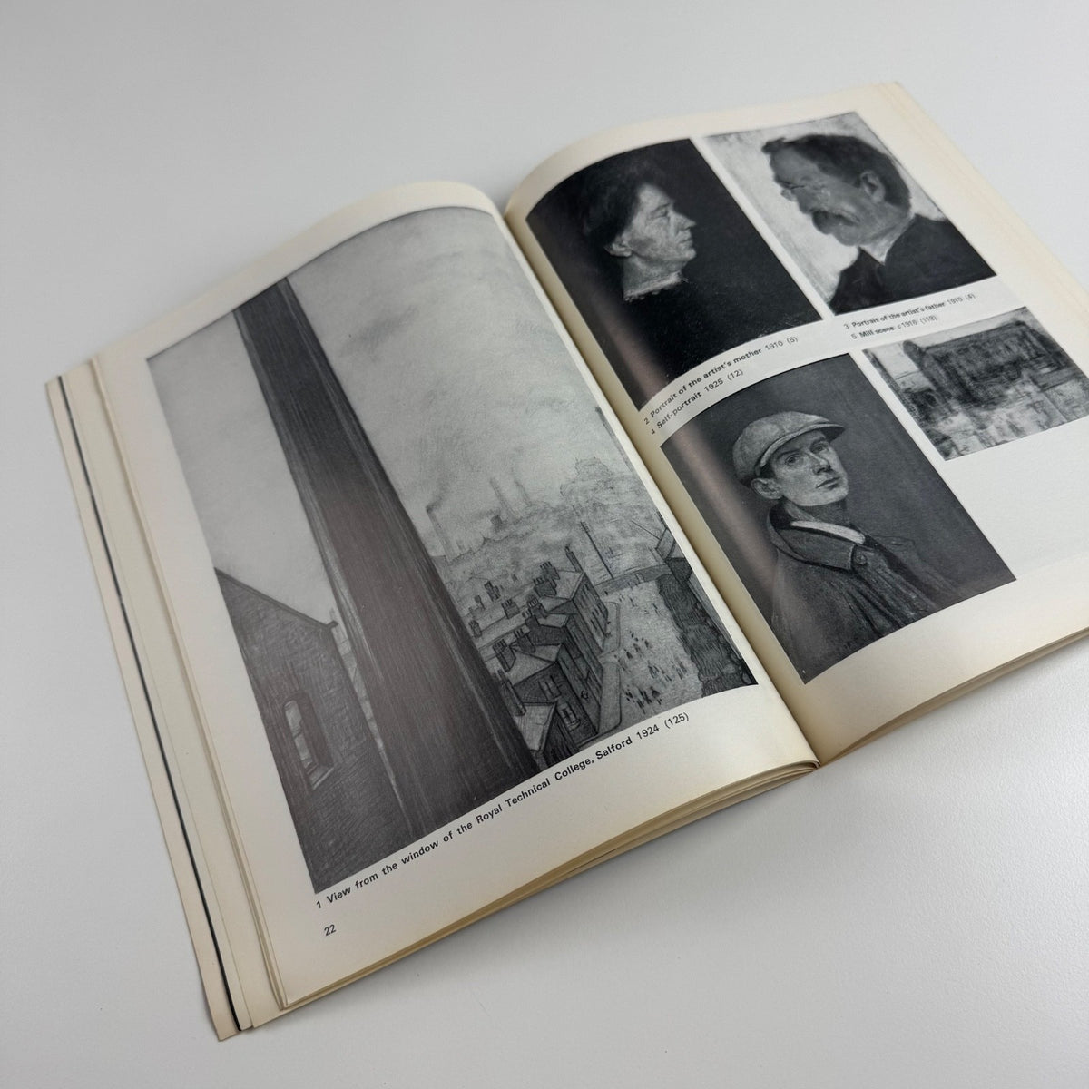 L.S. Lowry retrospective exhibition | Arts Council 1966/67 + private view invite