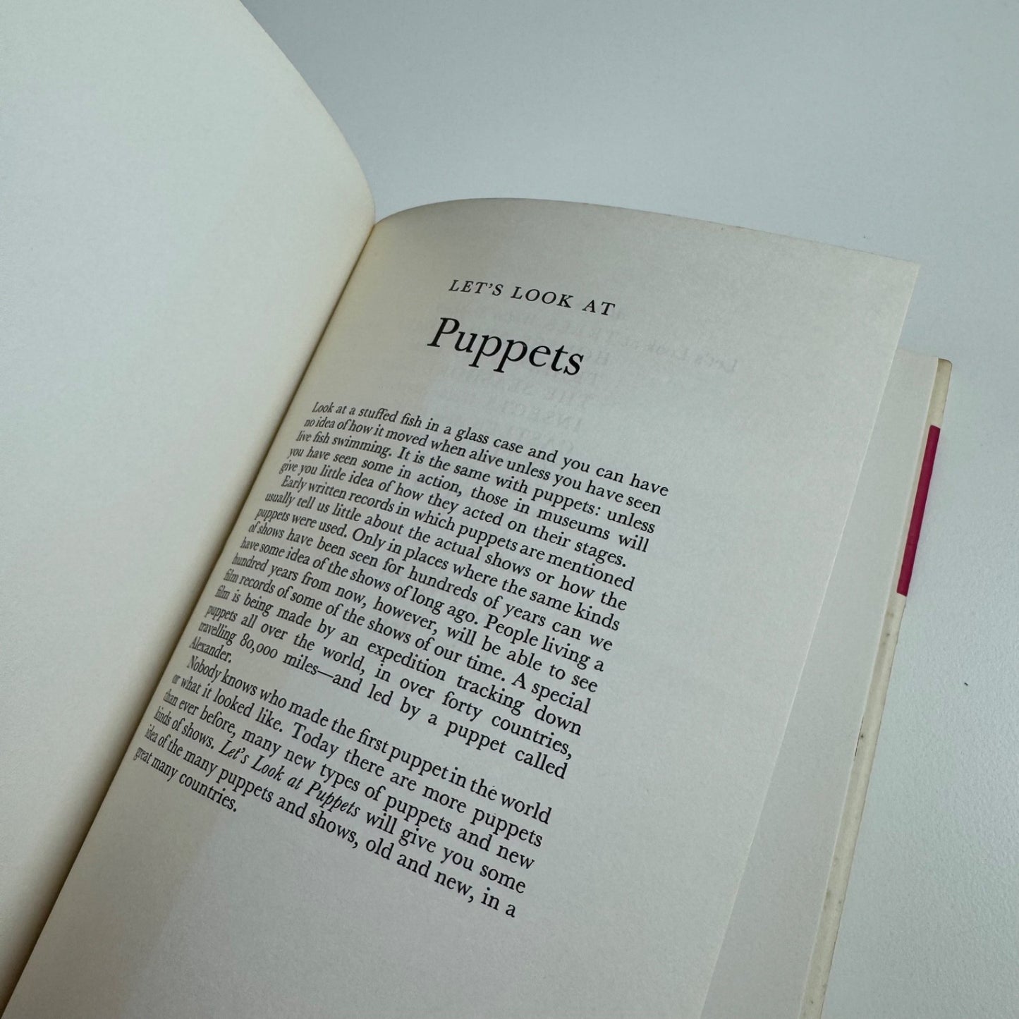 Let’s Look at Puppets by A.R. Philpott | Frederick Muller, 1966 illustrated by Norma Burgin