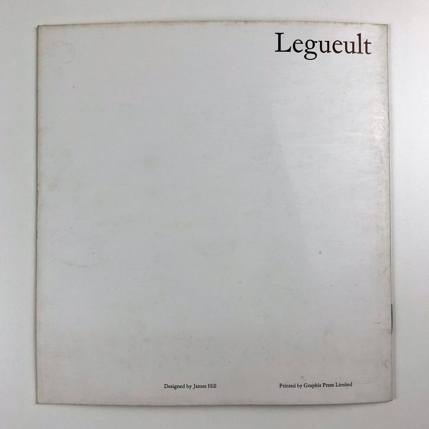 Raymond-Jean Legueult – First London Exhibition of paintings... The Sunshine Homes | Arthur Tooth 1962