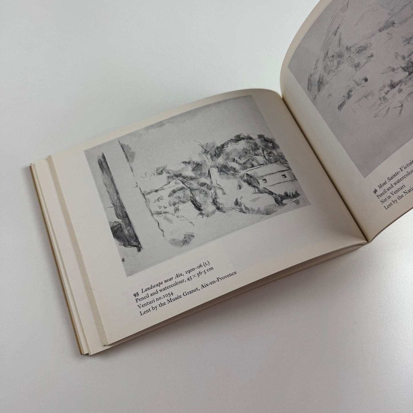 Watercolour and Pencil Drawings by Cezanne | Arts Council, 1973