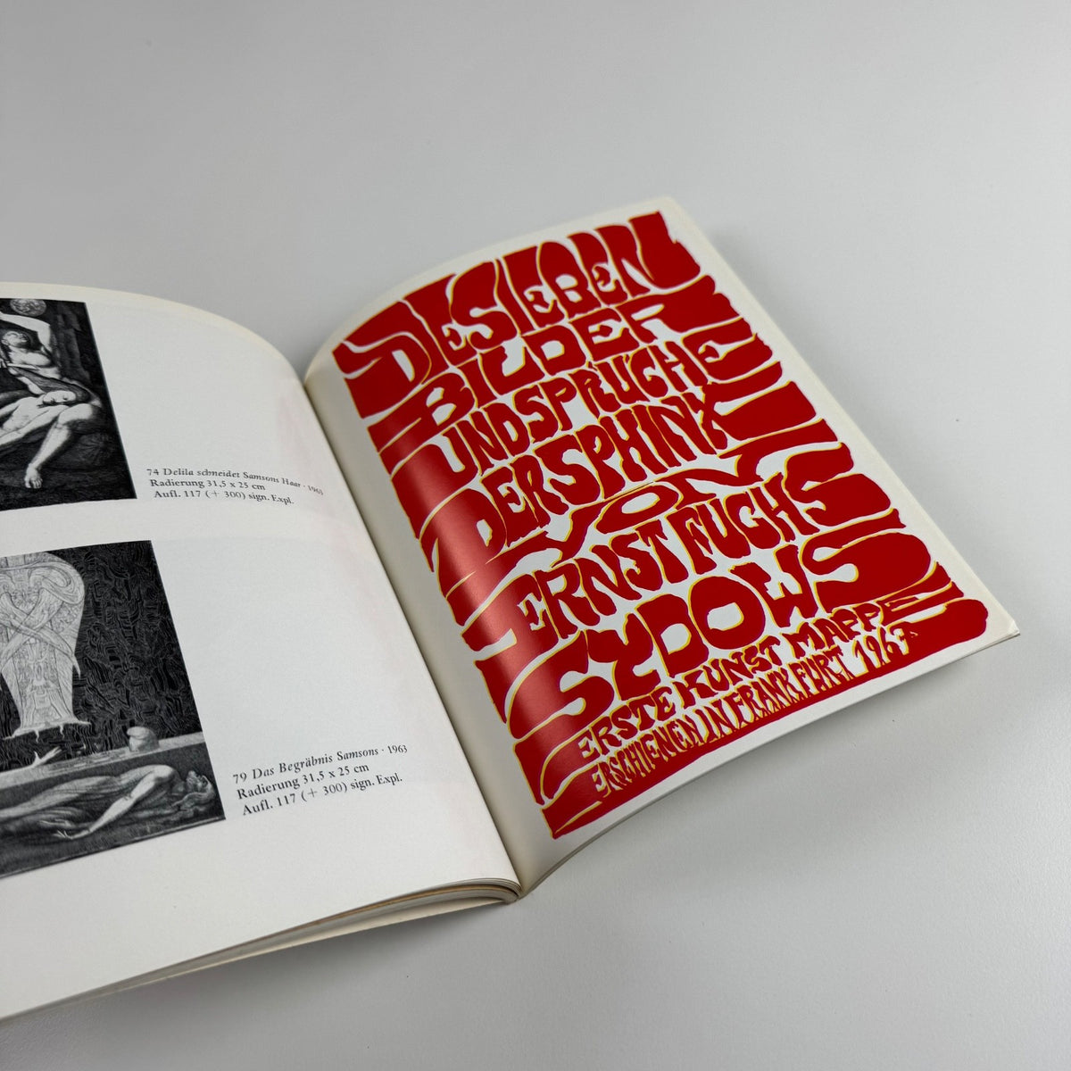 Ernst Fuchs. Druckgraphik von 1945 bis 1968 | Galerie Sydow, 1968/69