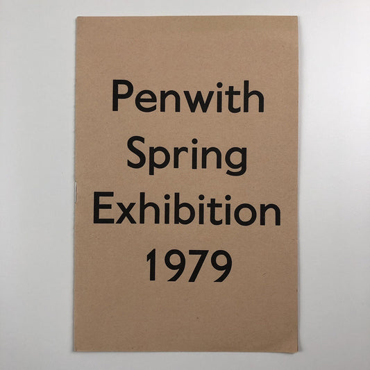 Penwith Spring exhibition catalogue 1979 | The Penwith Society of Arts