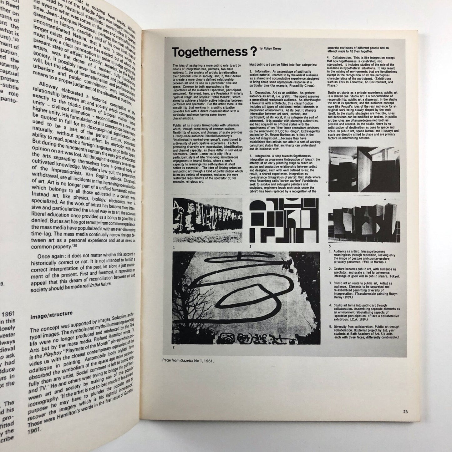 Robyn Denny exhibition catalogue | Tate Gallery March-April 1973
