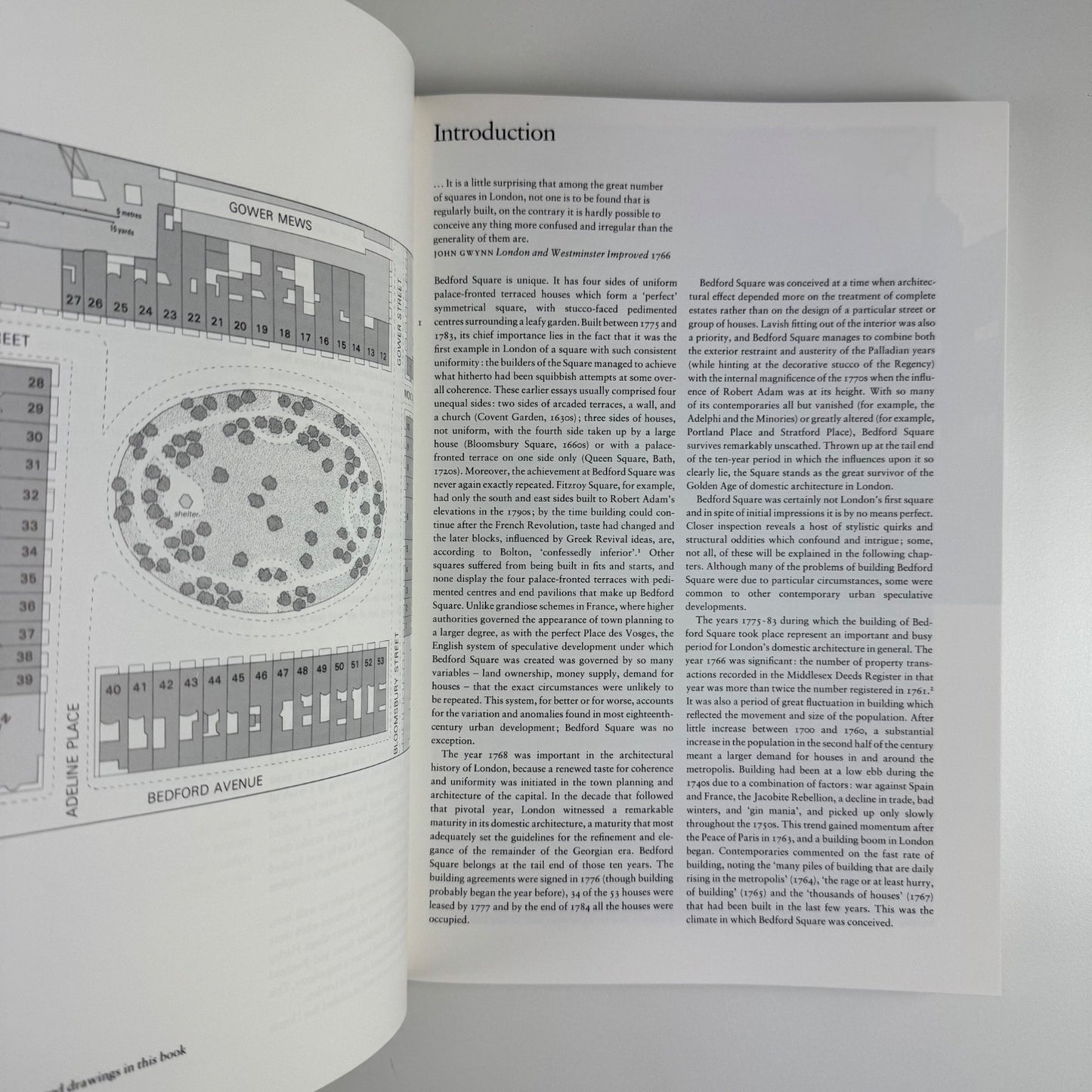 Bedford Square an architectural study by Andrew Byrne | Athone Press, 1990