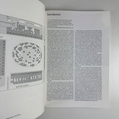 Bedford Square an architectural study by Andrew Byrne | Athone Press, 1990