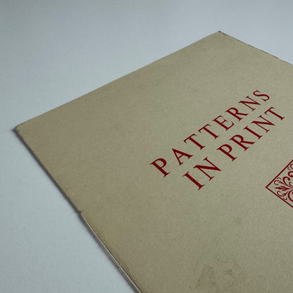 Patterns in Print. A Workshop experiment by Mark Arman | The Workshop Press 1981