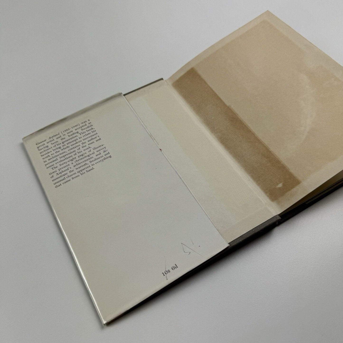 Gunnar Asplund. A Great Modern Architect by Eric de Maré, Architectural Biographies | Art & Technics, 1955