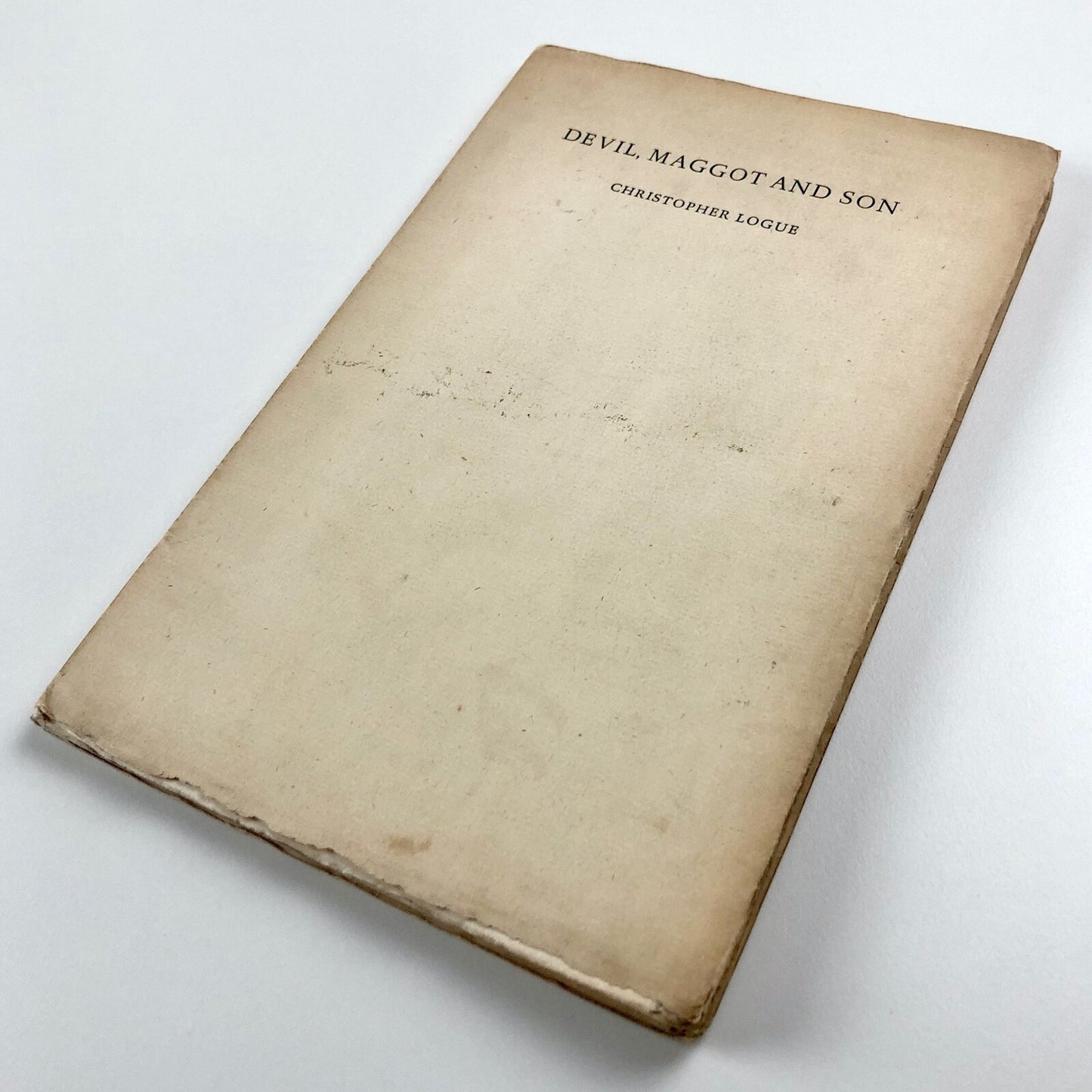 Devil, Maggot and Son by Christopher Logue | Peter Russell, 1956 limited edition of 250 copies