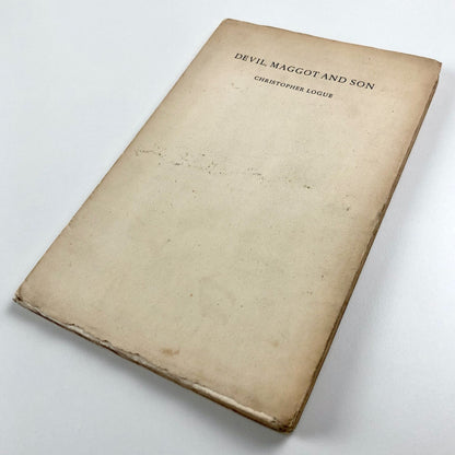 Devil, Maggot and Son by Christopher Logue | Peter Russell, 1956 limited edition of 250 copies