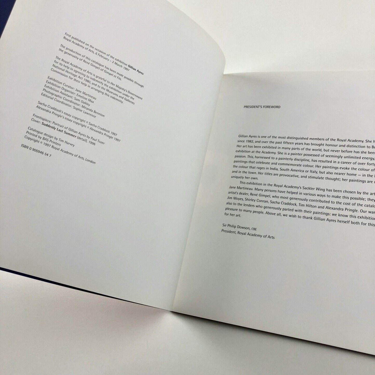 Gillian Ayres | Royal Academy of Arts 1997