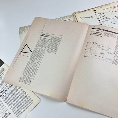 Artist Placement Group inn70 Hayward Gallery catalogue – December, 1971