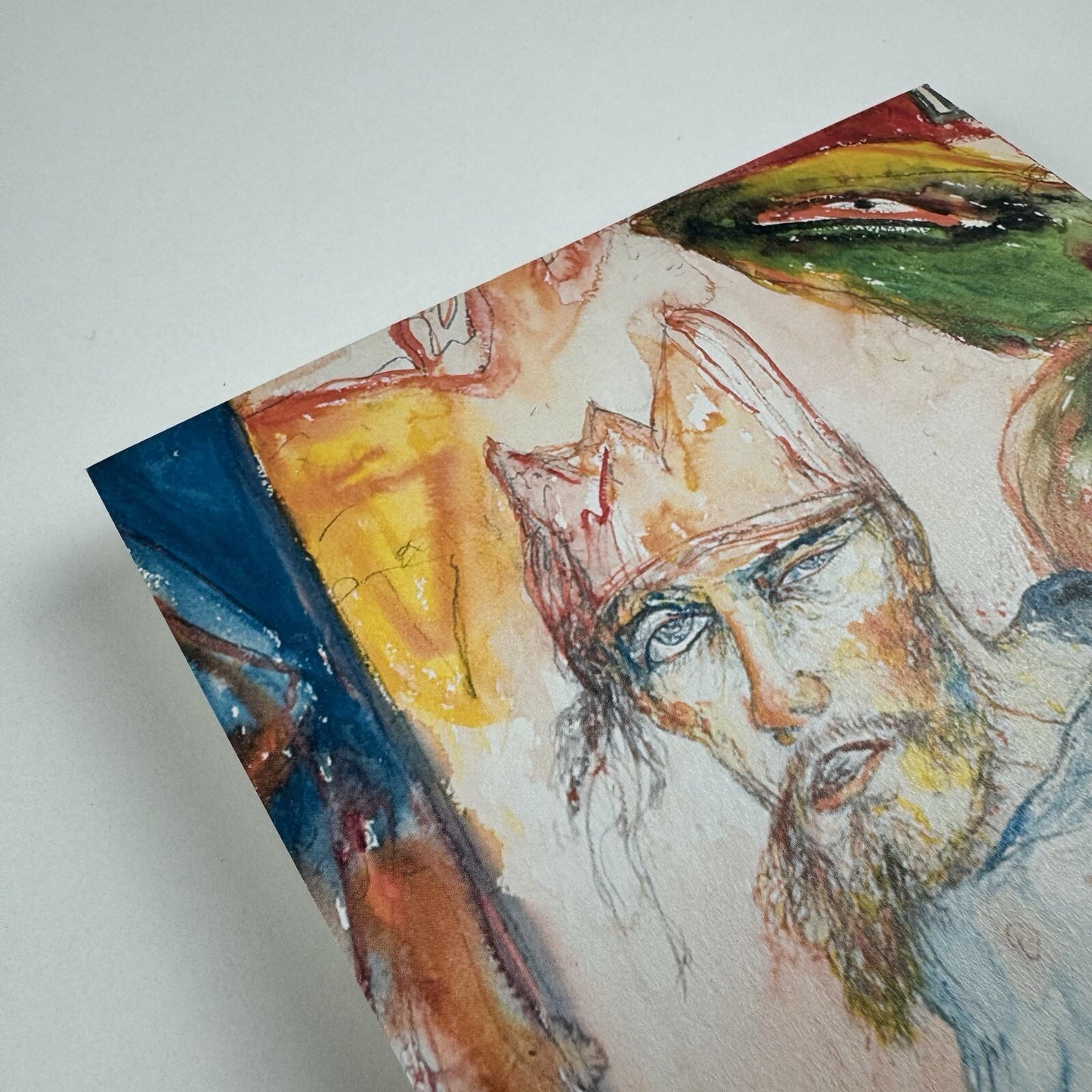 Private view invite John Bellany Works on Paper 1965-2009 | Beaux Arts, 2009